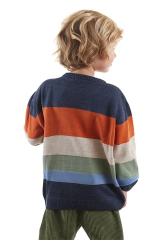Trui - Blauw en groen