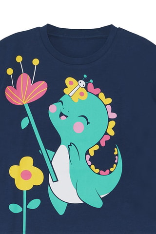 Camiseta y pantalón de chándal - Rosa y azul marino