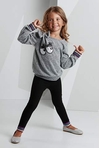 Sudadera y leggings - Gris