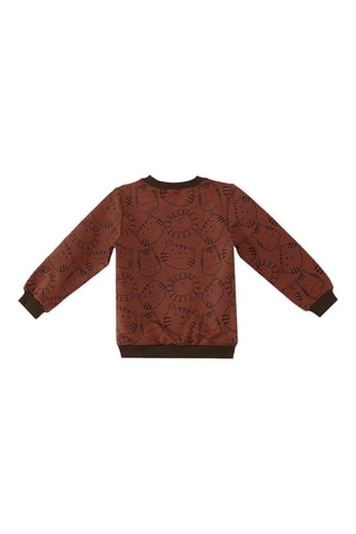 Sweater en Joggingbroek Bruin - Denokids - Bruin