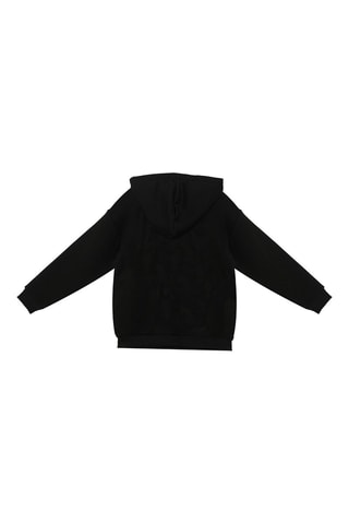 Sweater met capuchon - Denokids - Zwart