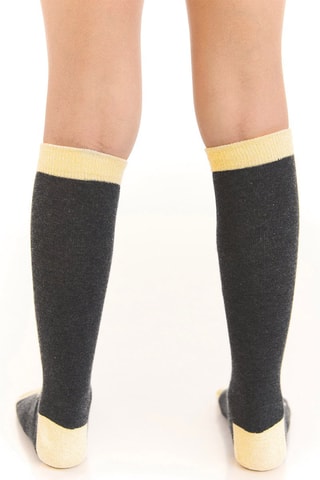 Calcetines altos - Gris oscuro