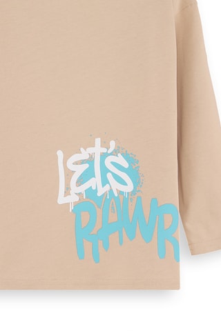 2 T-shirts - Geel, rood en groen
