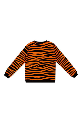 Sweater - Zwart en oranje