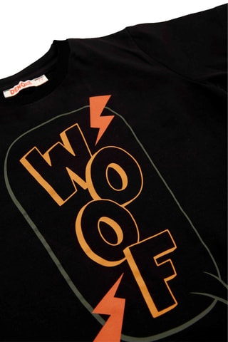 Camiseta y sarouel - Negro y caqui