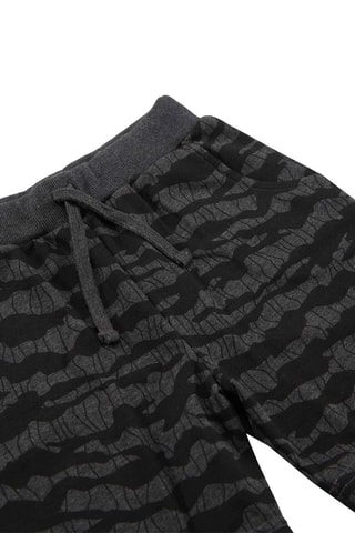 Camiseta y short - Gris oscuro y negro