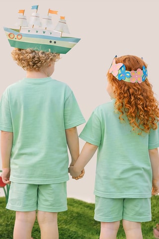 Oversized T-shirt - Lichtgroen