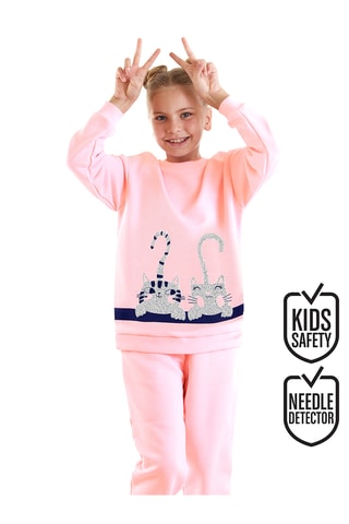 Sudadera y pantalón de chándal - Rosa