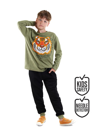 T-shirt en Joggingbroek - Kaki