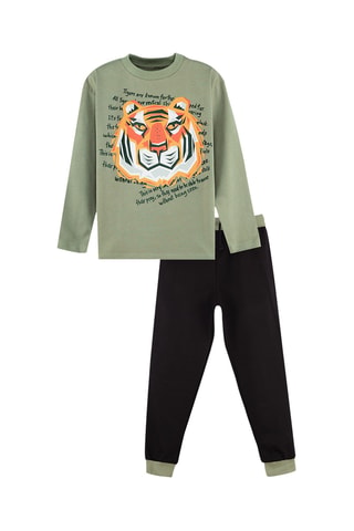 T-shirt en Joggingbroek - Kaki