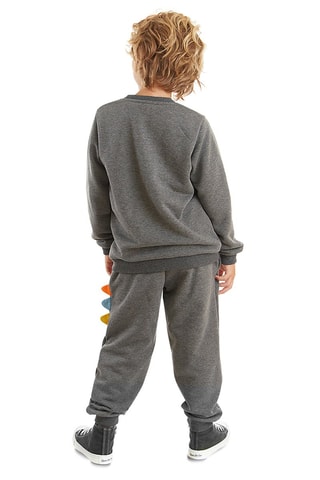 Sudadera y pantalón de chándal - Denokids - Gris