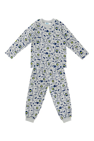 Sudadera y pantalón de chándal - Denokids - Gris