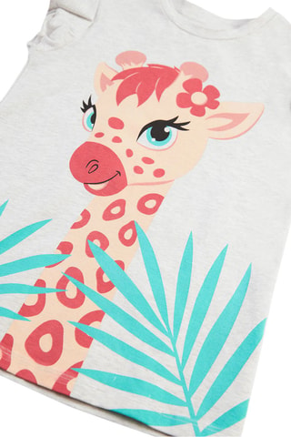 Camiseta y leggings - Blanco