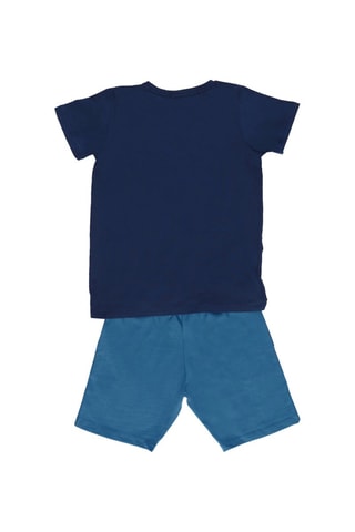 Camiseta y short - Azul