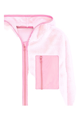Chaqueta con capucha - Rosa