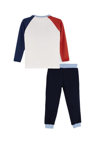 Camiseta y pantalón de chándal - Blanco