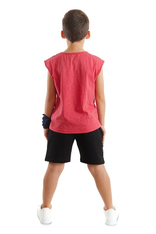 Camiseta y short - Rojo