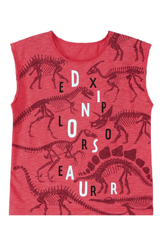 Camiseta y short - Rojo