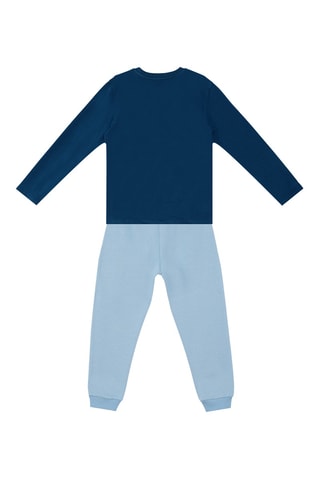 Camiseta y pantalón de chándal - Azul marino