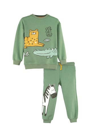 Sweater en Joggingbroek - Kaki