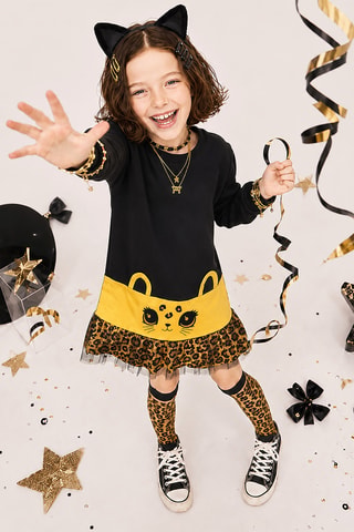 Vestido - Denokids - Negro