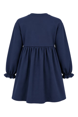 Vestido sudadera - Denokids - Azul oscuro