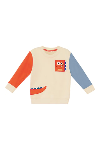 Sudadera y pantalón de chándal - Beige