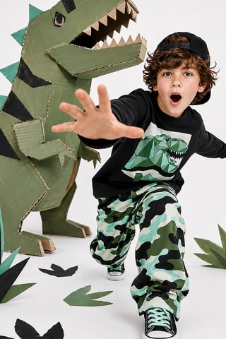 Top en Broek - Denokids - Zwart