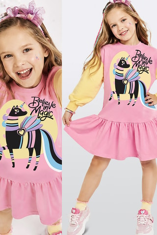 Vestido - Denokids - Rosa