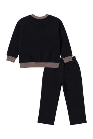 Sweater en Joggingbroek - Denokids - Zwart