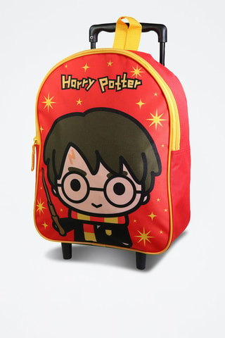 Mochila con ruedas Harry Potter - Rojo y amarillo