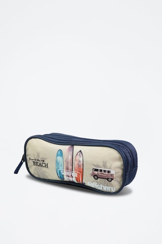 Estuche Offshore - Beige y azul