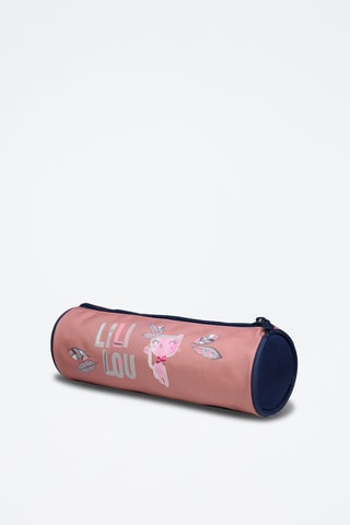 Estuche Lili Lou - Azul y rosa