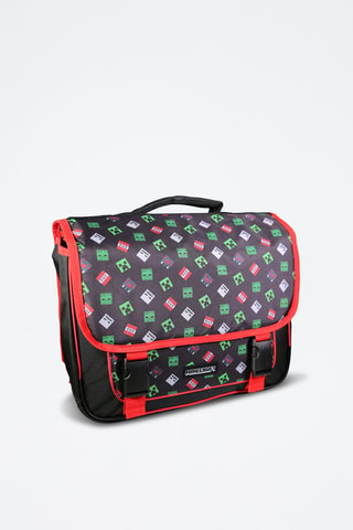 Mochila maletín Minecraft - Negro