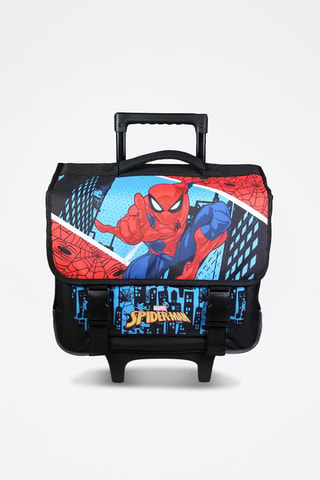 Mochila maletín con ruedas Spider - Azul