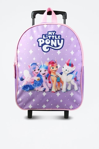 Mochila maletín con ruedas My Little Pony - Violeta