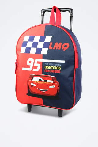 Mochila con ruedas Cars Disney - Azul y rojo