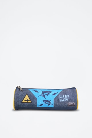 Estuche vaquero - Blanco y amarillo