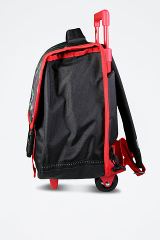 Mochila maletín con ruedas Minecraft - Negro