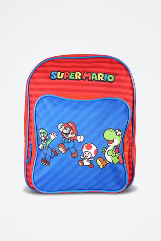 Mochila Super Mario - Blanco, rojo y amarillo