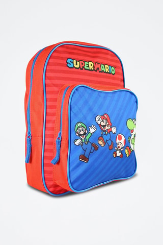 Mochila Super Mario - Blanco, rojo y amarillo