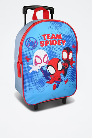 Mochila con ruedas Spidey y sus sorprendentes amigos Marvel - Azul