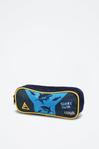 Estuche vaquero - Blanco y amarillo