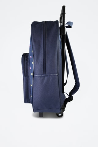 Mochila con ruedas Lili Lou - Azul