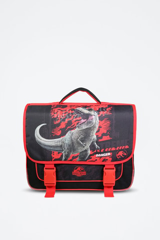 Mochila maletín Jurassic World - Negro y rojo