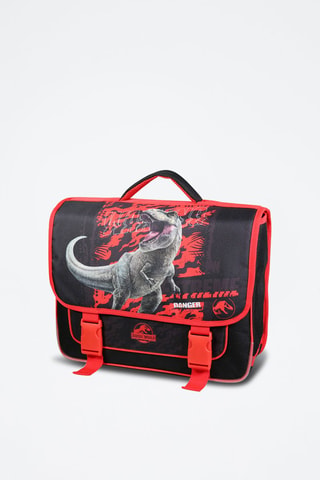 Mochila maletín Jurassic World - Negro y rojo
