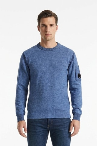 Linnen Trui - Blauw - Blauw