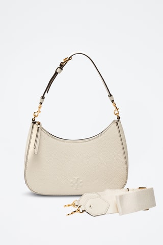 Leren Handtas - Beige
