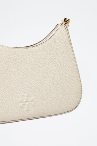 Leren Handtas - Beige