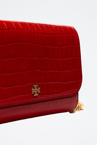 Leren Schoudertas - Rood